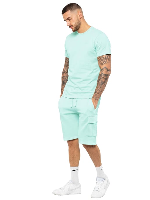 Enzo | Herren T-Shirt-Trainingsanzug mit Shorts-Set - Image 3