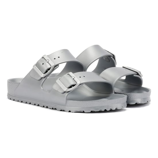 Birkenstock Arizona EVA Damen Silber Sandalen - Image 1