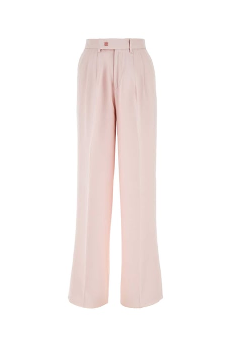 Helle pinke Viskose-Weitbein-Hose - Image 2