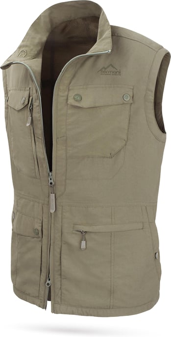 normani OUTDOOR SPORTS Herren Outdoor Weste Kudu - Image 1