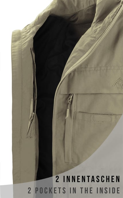 normani OUTDOOR SPORTS Herren Outdoor Weste Kudu - Image 5
