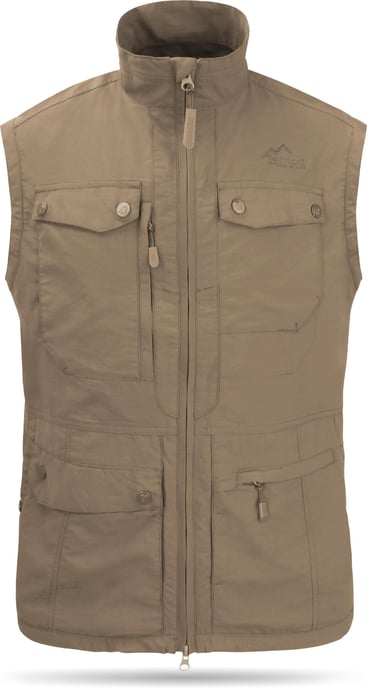 normani OUTDOOR SPORTS Herren Outdoor Weste Kudu - Image 2