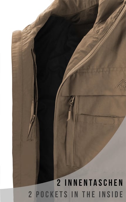 normani OUTDOOR SPORTS Herren Outdoor Weste Kudu - Image 5