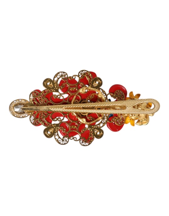 Dekorativer Emaille-Blumen-Anstecker - Image 3