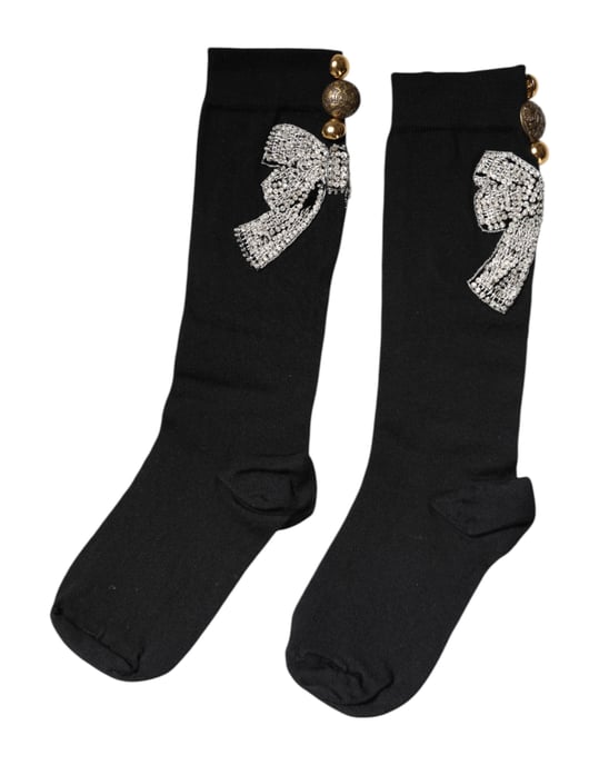 Strass Schleifen Kniestrümpfe - Image 3