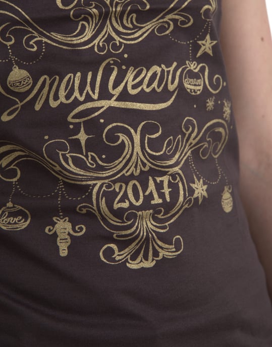 Frohes neues Jahr 2017 Grafik T-Shirt - Image 5