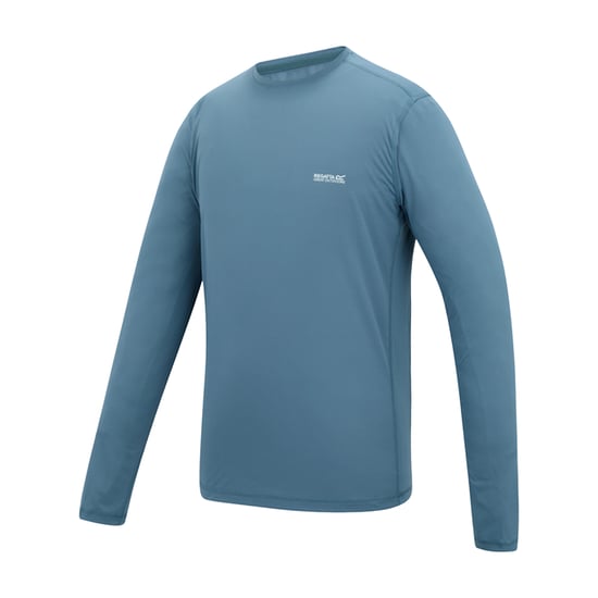 Regatta - "Mindo" T-Shirt für Herren, Langärmlig (Blassblau) - Image 3