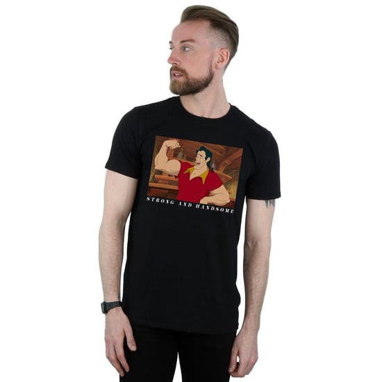 Disney - "Beauty And The Beast Handsome Brute" T-Shirt für Herren (Schwarz) - Image 2