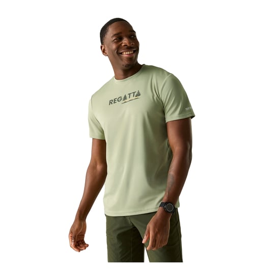 Regatta - "Fingal" T-Shirt für Herren (Salbeigrün) - Image 4