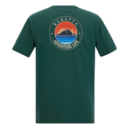 Regatta - "Cline IX" T-Shirt für Herren (Mittelmeergrün) - Image 2