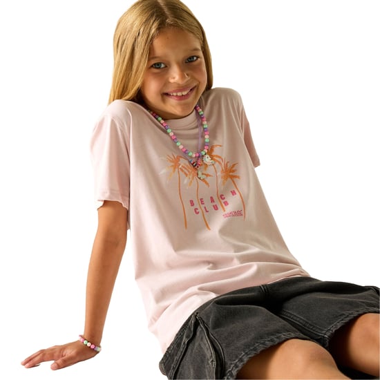 Regatta - "Bosley Beach Club" T-Shirt für Kinder (Rosa Nebel) - Image 4
