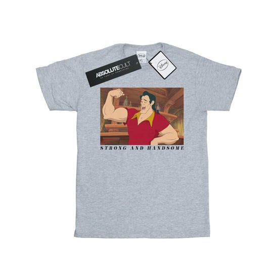 Disney - "Beauty And The Beast Handsome Brute" T-Shirt für Herren (Grau) - Image 1