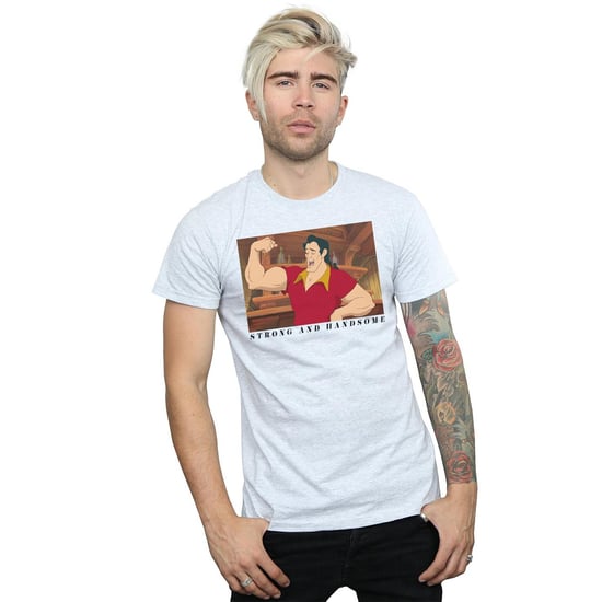 Disney - "Beauty And The Beast Handsome Brute" T-Shirt für Herren (Grau) - Image 2