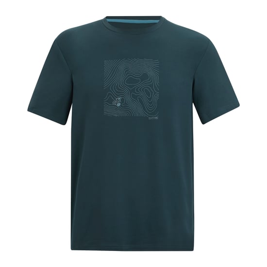 Regatta - "Fingal" T-Shirt für Herren (Nachthimmel) - Image 1