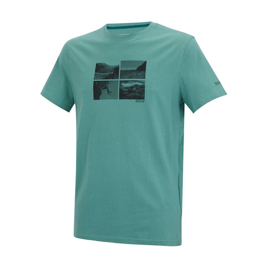 Regatta - "Breezed" T-Shirt für Herren (Arktis) - Image 3