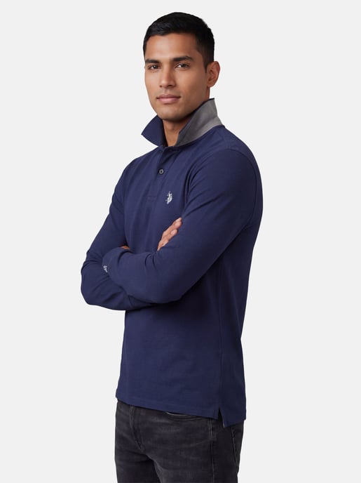U.S. POLO ASSN. Herren Longsleeve Poloshirt aus Baumwoll-Elasthan - Image 6
