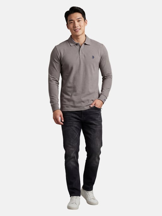 U.S. POLO ASSN. Herren Longsleeve Poloshirt aus Baumwoll-Elasthan - Image 4