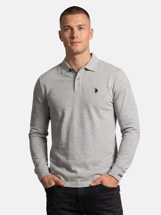 U.S. POLO ASSN. Herren Longsleeve Poloshirt aus Baumwoll-Elasthan - Image 5