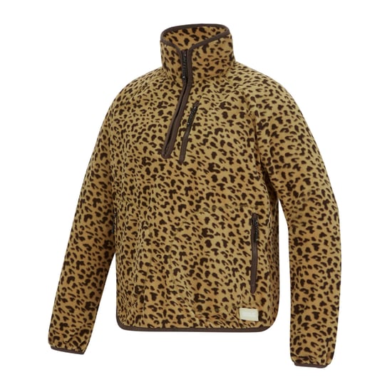 Regatta - "Frankie" Fleece-Oberteil für Damen, mit halbem Reißverschluss (Leopard) - Image 3