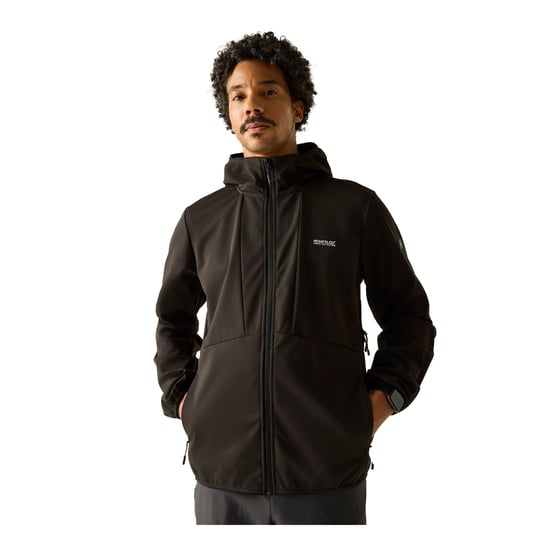 Regatta - "Tredmoor" Softshelljacke für Herren (Schwarz) - Image 4