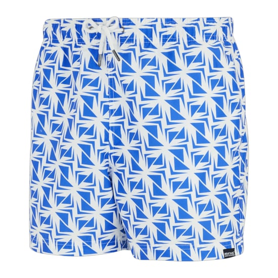 Regatta - "Loras" Badeshorts für Herren (Weiß/Sonic-Blau) - Image 3