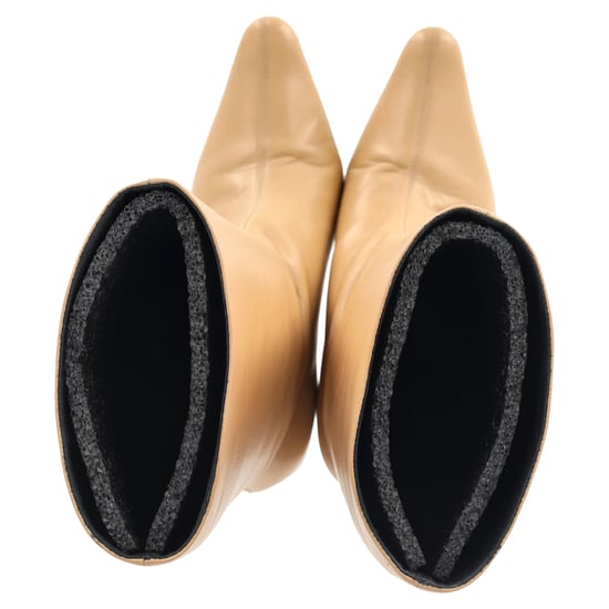 By Far Stevie Kniestiefel aus beigem Leder - Image 3