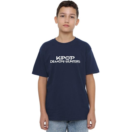 K-Pop Demon Hunters - T-Shirt für Kinder (Marine) - Image 4