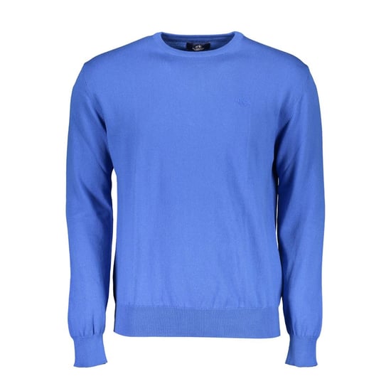 La Martina Blaue Baumwollstrickoberteil für Herren - Image 1