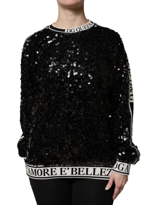 Paillettenverzierter Pullover - Image 2