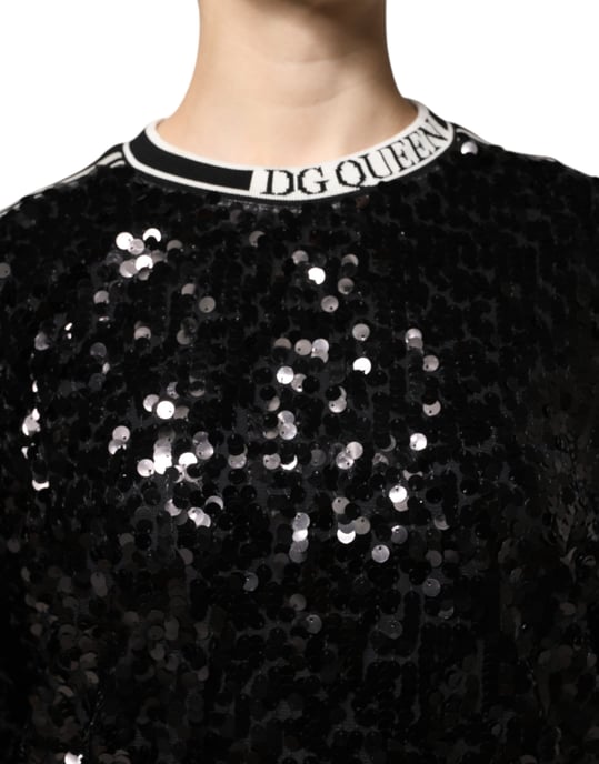 Paillettenverzierter Pullover - Image 5