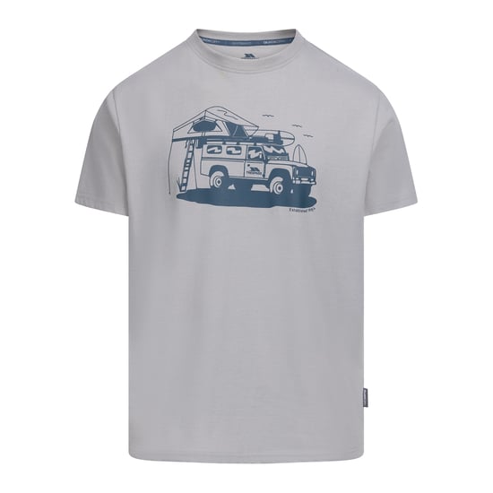 Trespass - "Wonderer" T-Shirt für Herren, Leger (Stein Grau) - Image 1