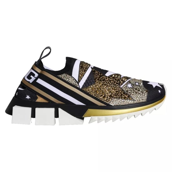 Dolce & Gabbana Mehrfarbige Kometenstern-Druck Sorrento Sneaker Schuhe - Image 1