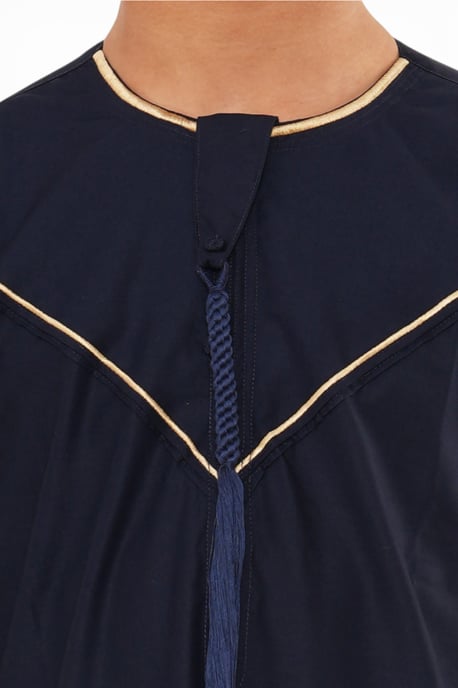 Kinder Jungen Ramadan Marineblau marokkanische Jubba Robe Djellaba Eid Thobe – K-TT-006 - Image 4