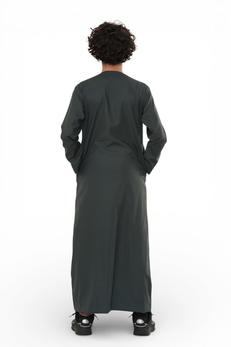 Kinder Jungen Ramadan Eid Grüne marokkanische Jubba Robe Djellaba Thobe – K-TT008 - Image 5
