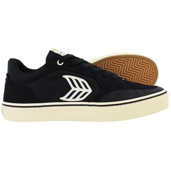 Cariuma Vallely Pro Unisex Schwarze Plimsolls - Image 4