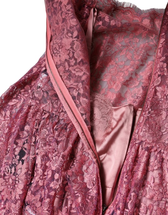 Spitzen-Midi-Kleid - Image 4