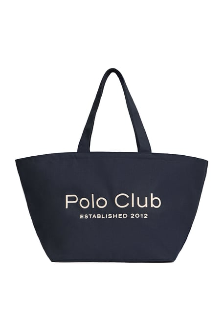 Shopper Bag Sloane marineblau Established 2012 Polo Club - Image 1