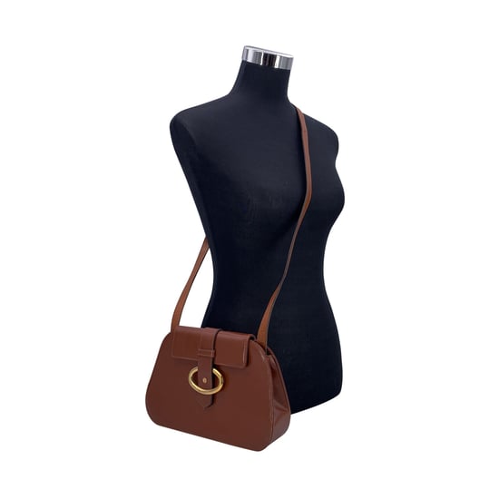 Dior Vintage Schultertasche aus Leder - Image 2