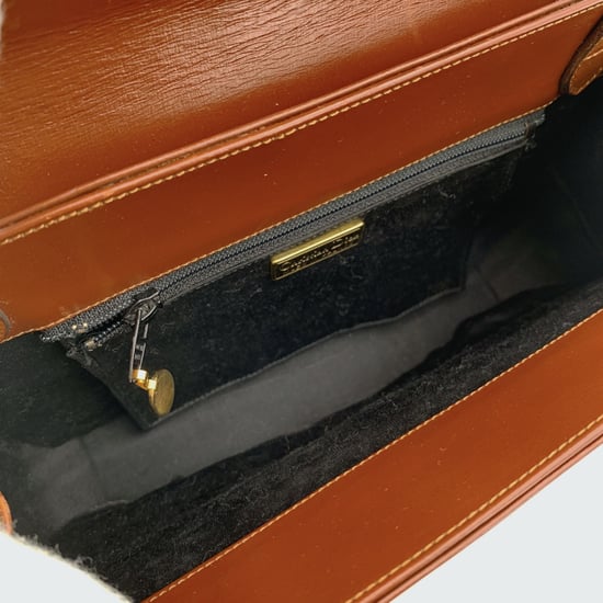 Dior Vintage Schultertasche aus Leder - Image 6