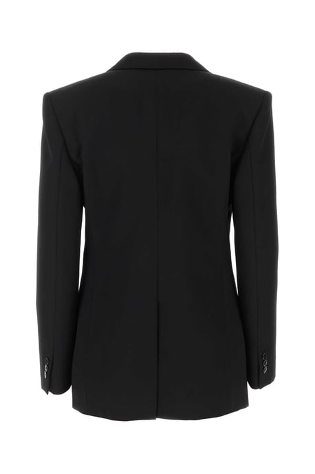 Schwarzer Wollmischblazer - Image 2