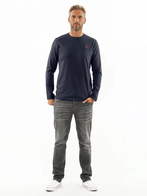 U.S. POLO ASSN. Herren Longsleeve Basic Shirt aus 100 % Baumwolle - Image 3