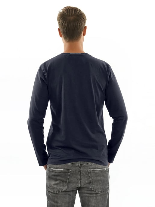 U.S. POLO ASSN. Herren Longsleeve Basic Shirt aus 100 % Baumwolle - Image 5