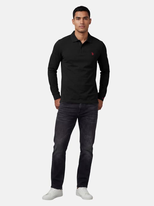 U.S. POLO ASSN. Herren Longsleeve Poloshirt aus Baumwoll-Elasthan - Image 4