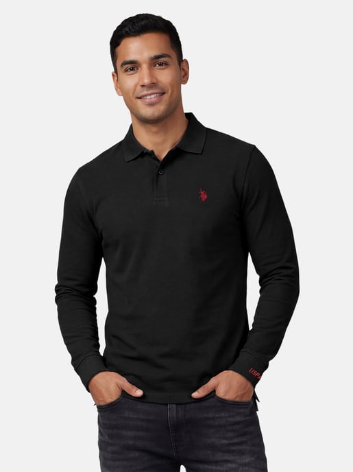 U.S. POLO ASSN. Herren Longsleeve Poloshirt aus Baumwoll-Elasthan - Image 5