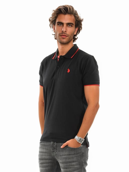 U.S. POLO ASSN. Herren Classic Fit Poloshirt kurzarm aus Baumwoll-Elasthan - Image 4