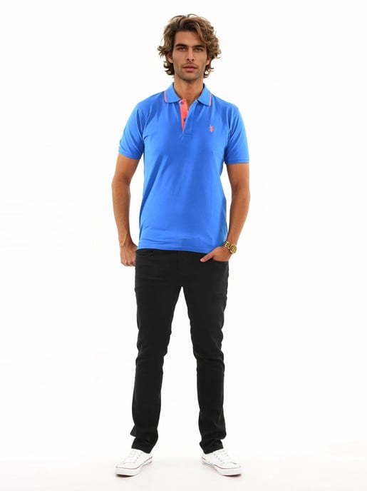 U.S. POLO ASSN. Herren Classic Fit Poloshirt kurzarm aus Baumwoll-Elasthan - Image 3