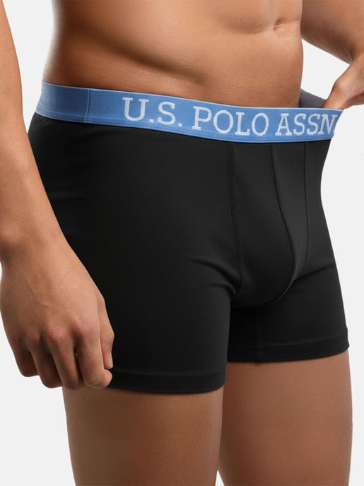 U.S. POLO ASSN. Herren Boxershorts 5er Pack aus Baumwoll-Elasthan - Image 4
