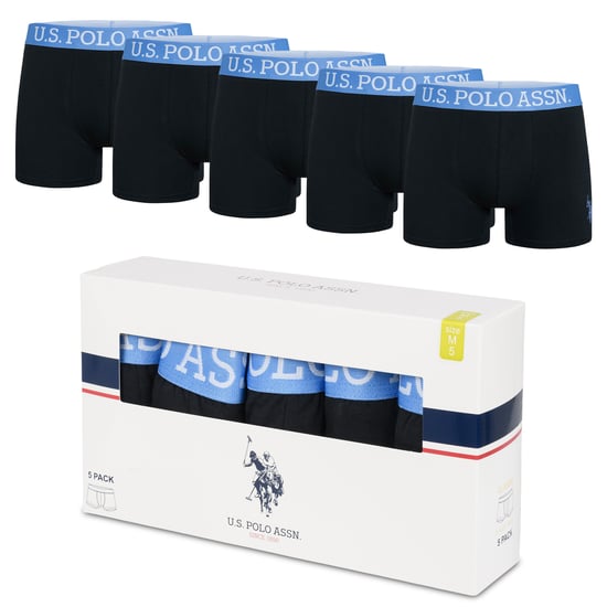 U.S. POLO ASSN. Herren Boxershorts 5er Pack aus Baumwoll-Elasthan - Image 5