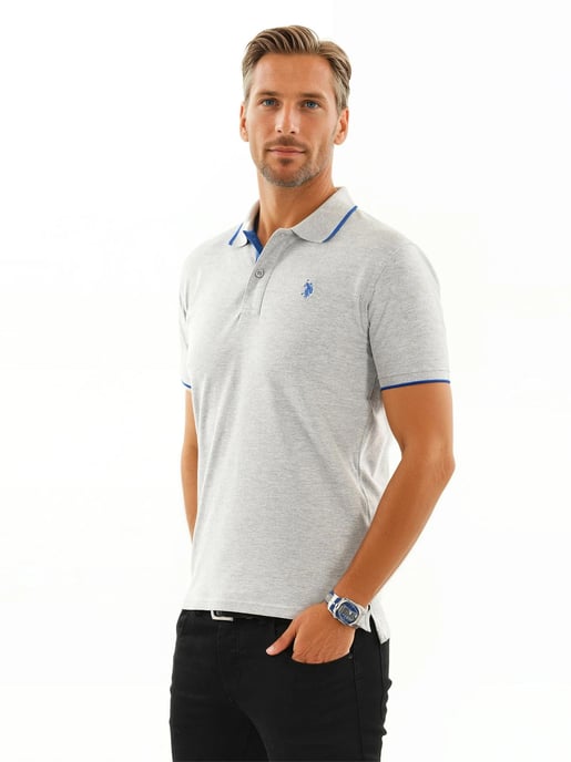 U.S. POLO ASSN. Herren Classic Fit Poloshirt kurzarm aus Baumwoll-Elasthan - Image 4