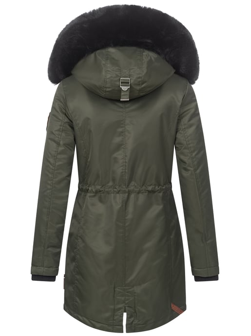 Navahoo Mangala Princess Damen Winterjacke B873 Grün Größe L - Gr. 40 - Image 4